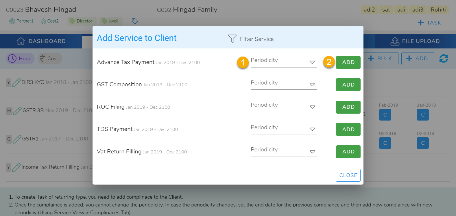 Client Compliance Add 1